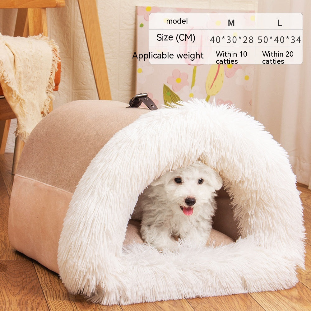 Portable Warm Pet Bed