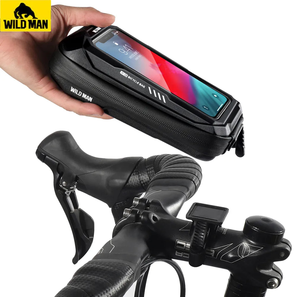 Nouveau Sac de support de téléphone de vélo, étui étanche