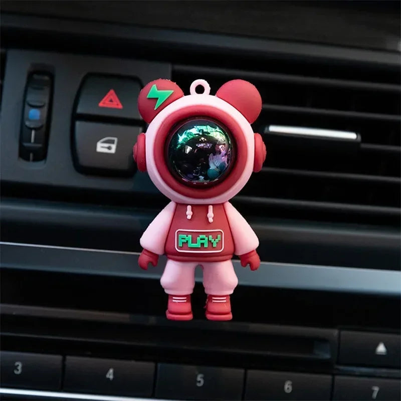 Astronaut Car Perfume Clip