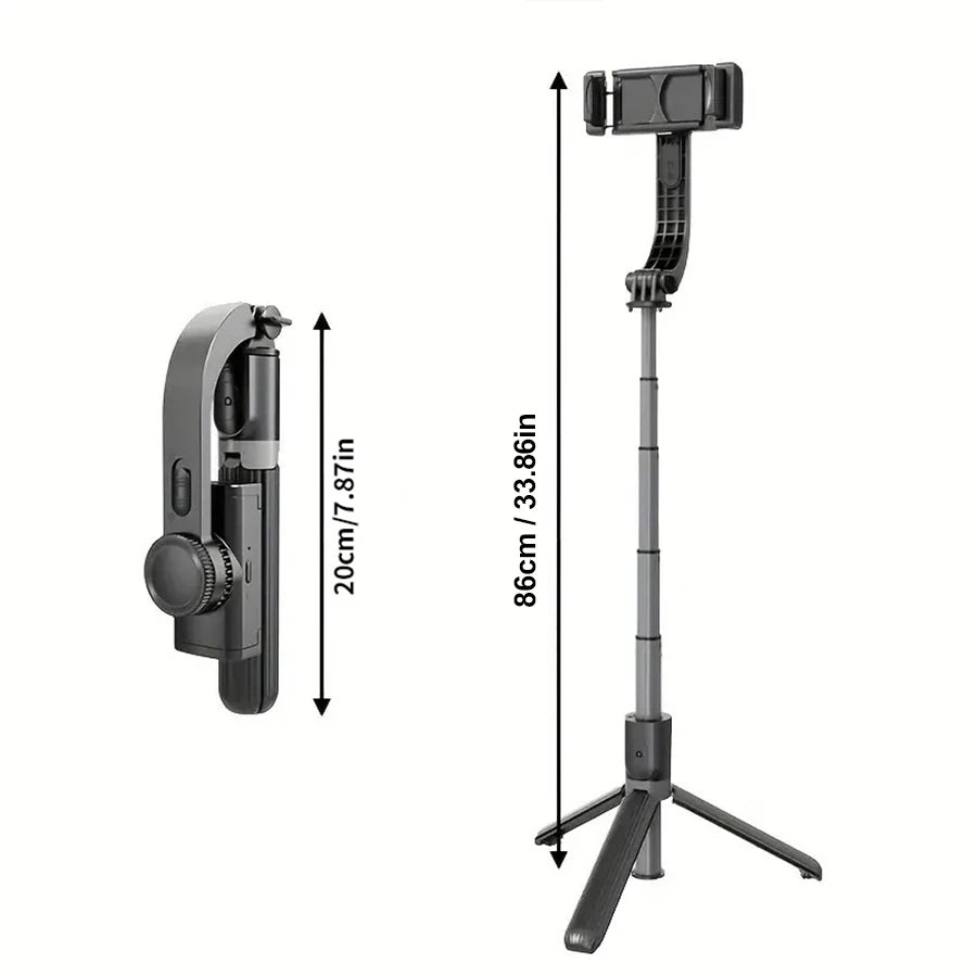 Steady Smartphone Shots: Gimbal with Selfie Stick