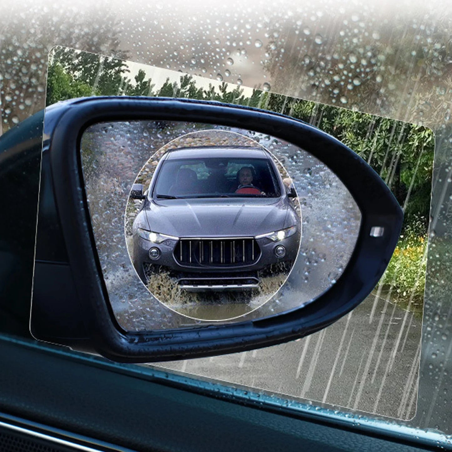 Rétroviseur de camion de voiture, Film imperméable à la pluie, verre de fenêtre, Anti-buée, étanche 