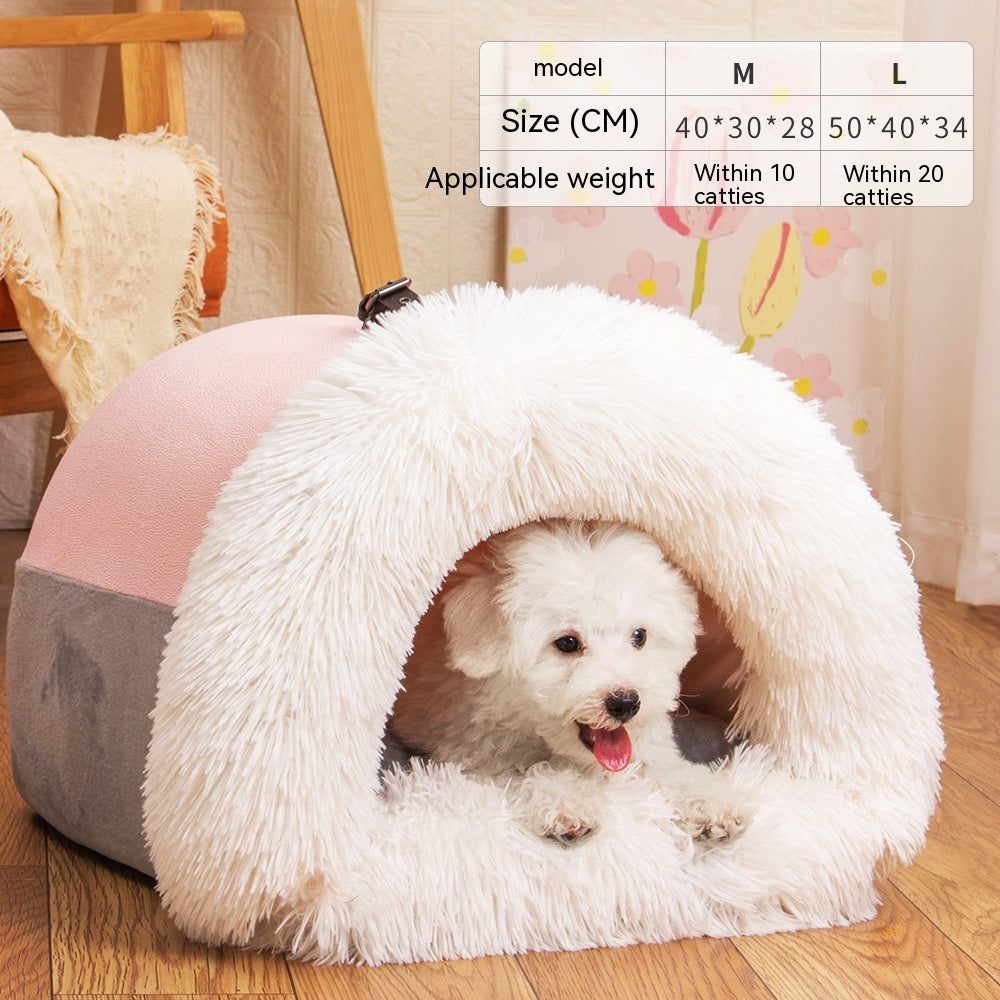 Portable Warm Pet Bed