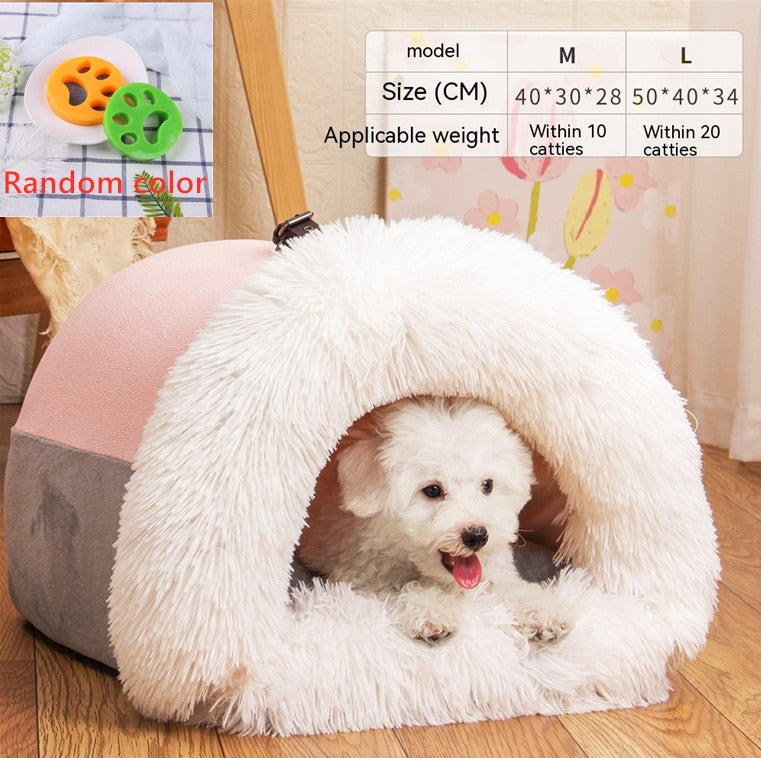 Portable Warm Pet Bed